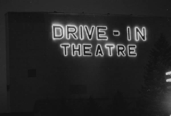 Jackson Drive-In Theatre - Old Picture